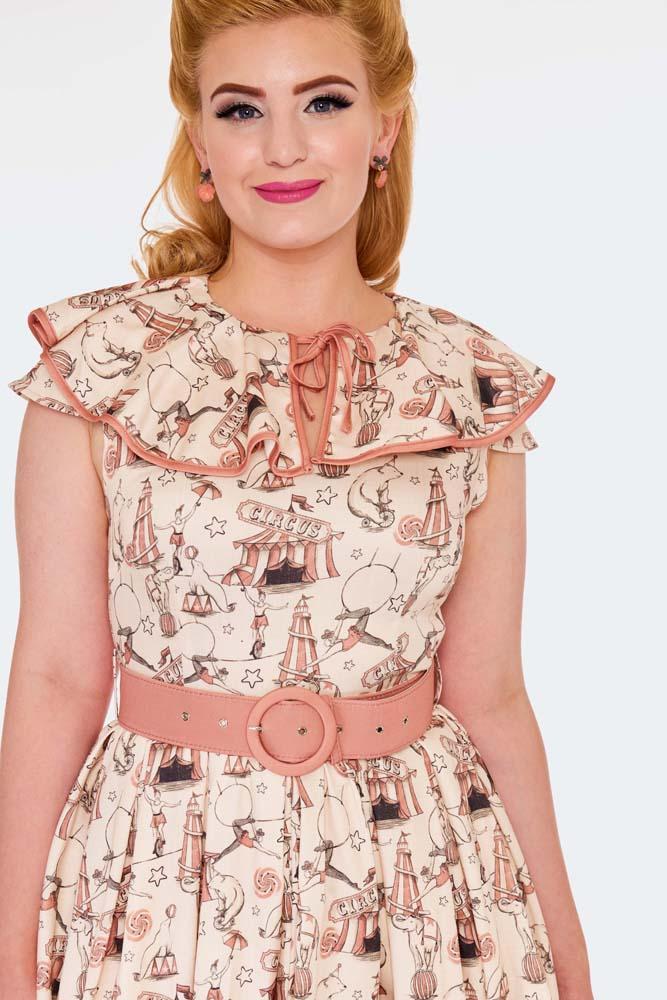 Ruffle Collar Circus Dress