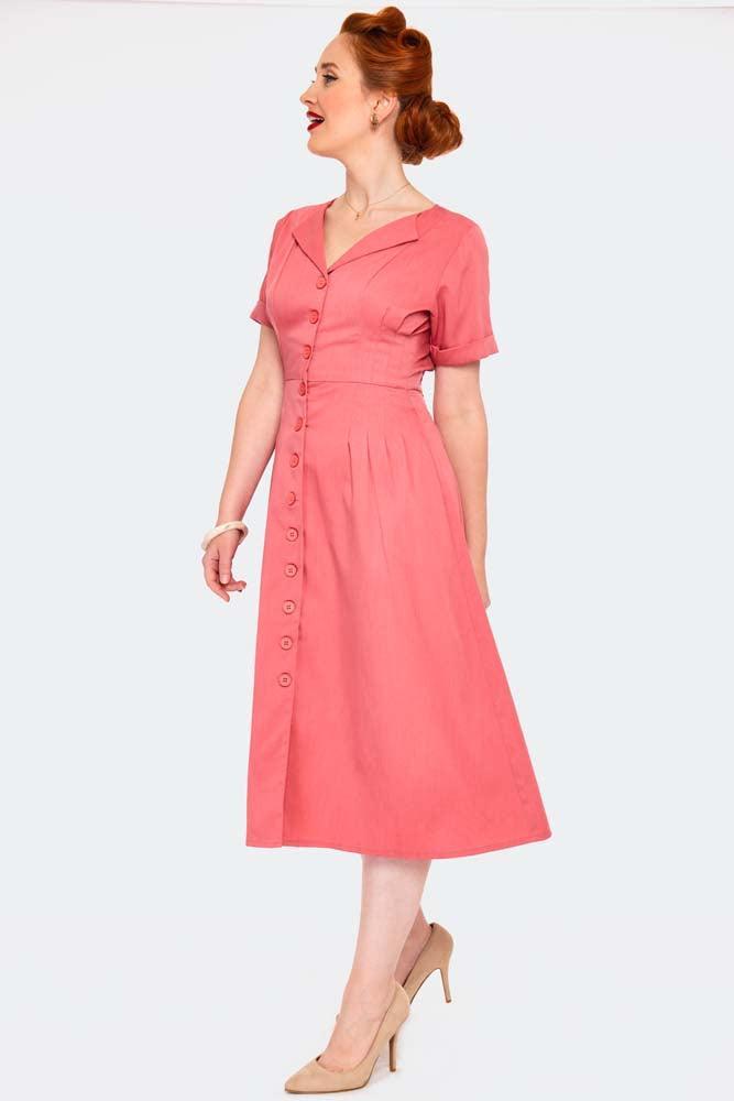 Short Sleeve Shirt Dress