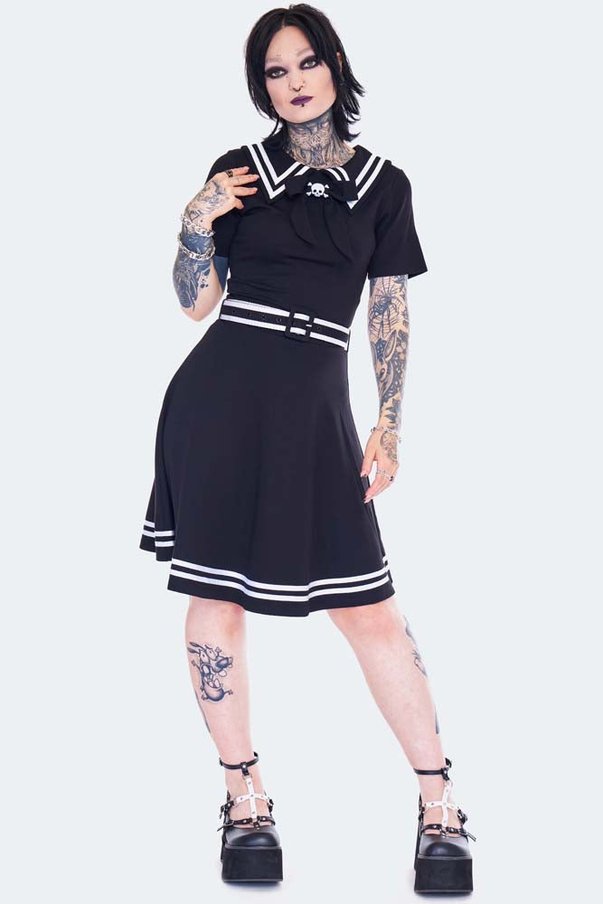 Sailor Skater Dress