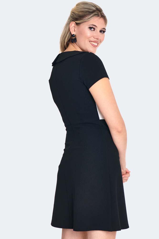 60s Floral Flare Dress