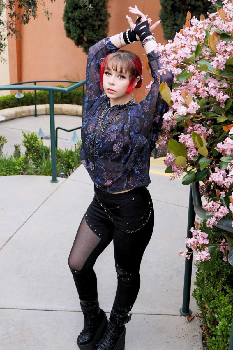 Night Crow Mesh Hoodie