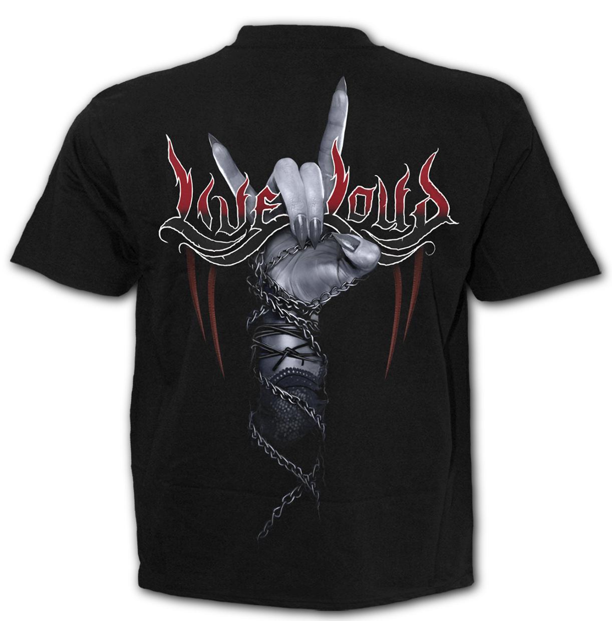 Rock Loud - T-Shirt Black