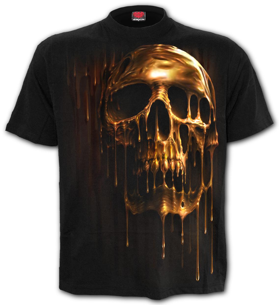 Dripping Gold  - T-Shirt Black