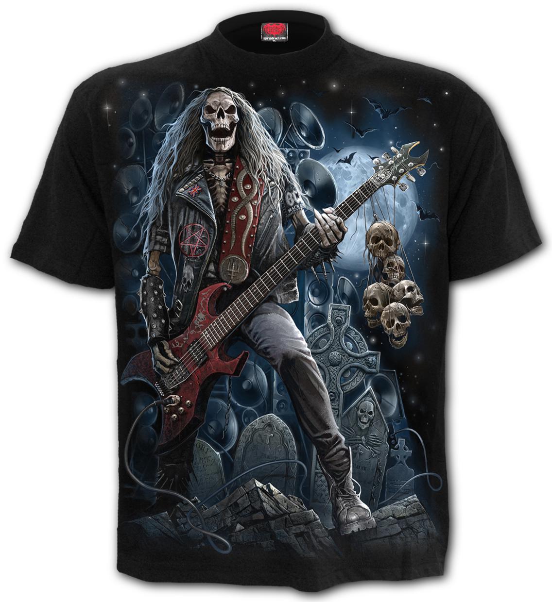 Grim Rocker - T-Shirt Black