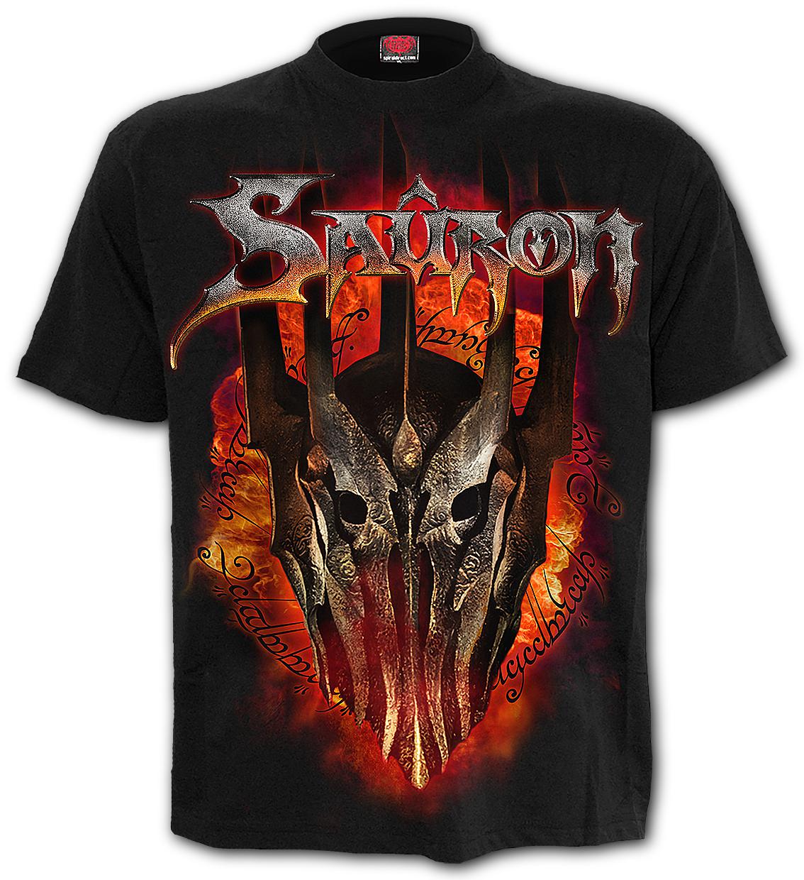 Lotr - Sauron - Metal Tee - T-Shirt Black