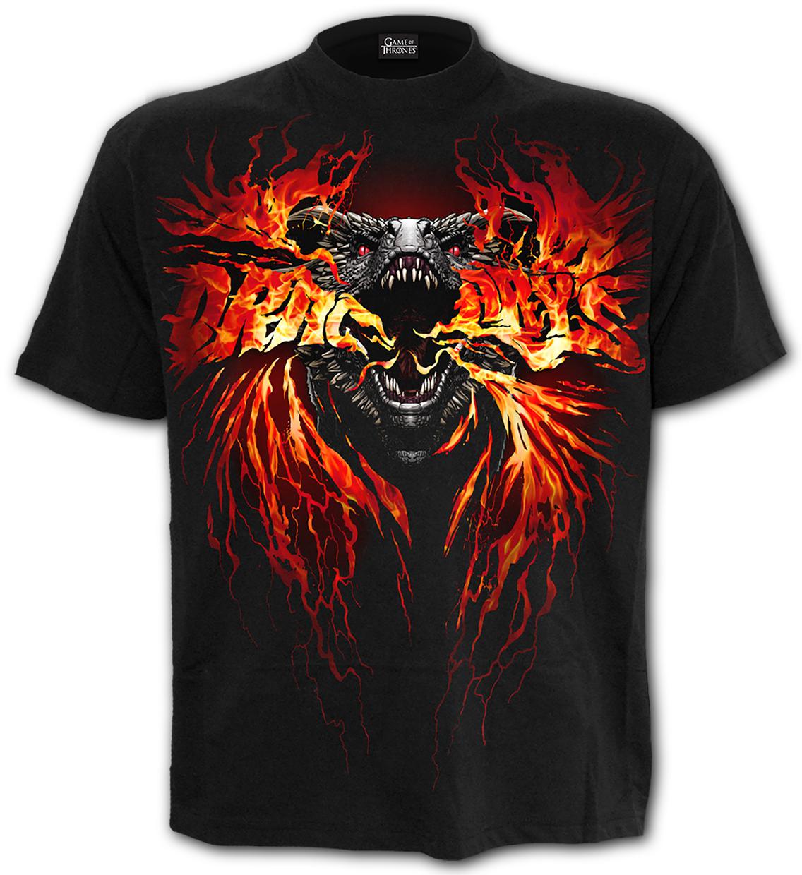 Got - Dracarys  - T-Shirt Black