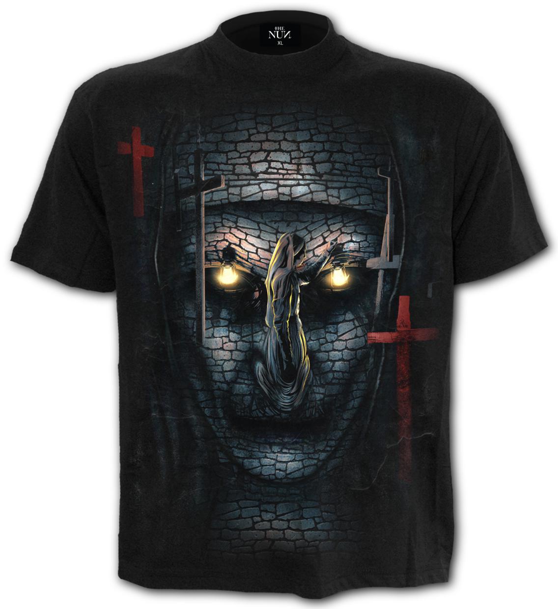 The Nun - Skull Illusion - T-Shirt Black