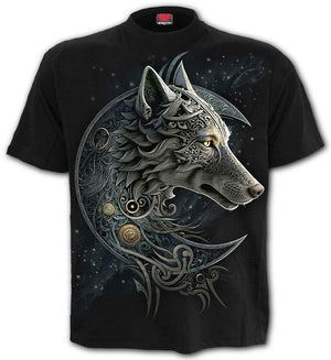 Celtic Wolf - T-Shirt Black