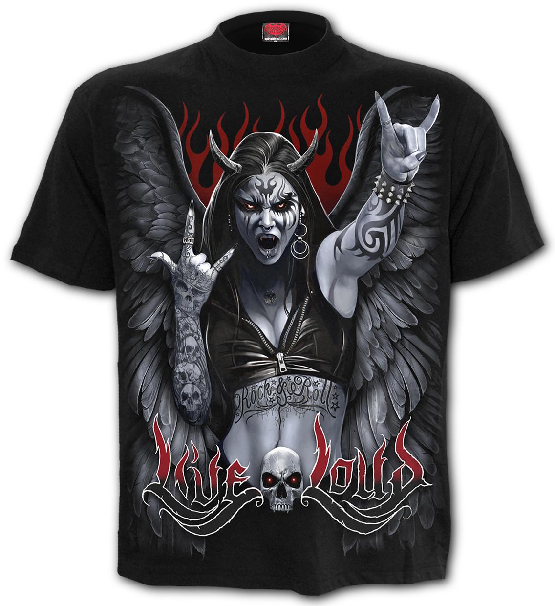 Rock Loud - T-Shirt Black