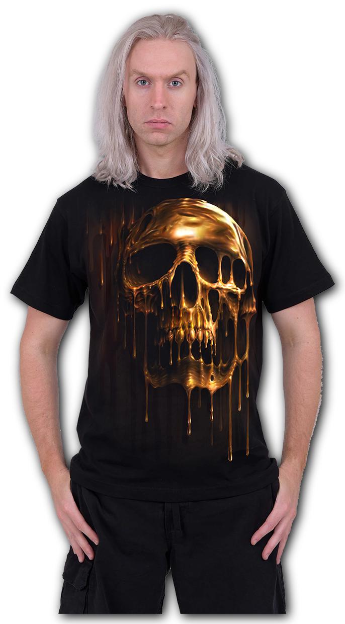 Dripping Gold  - T-Shirt Black