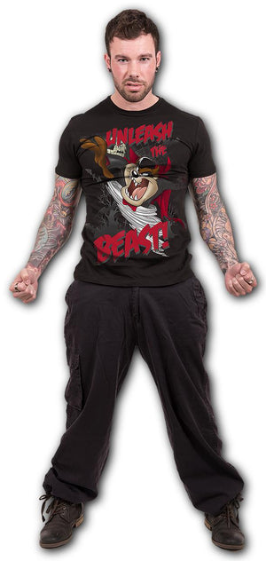 Taz - Unleash The Beast - T-Shirt Black