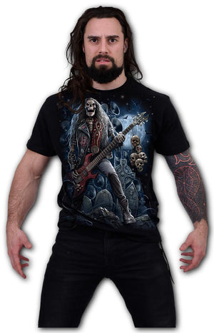 Grim Rocker - T-Shirt Black