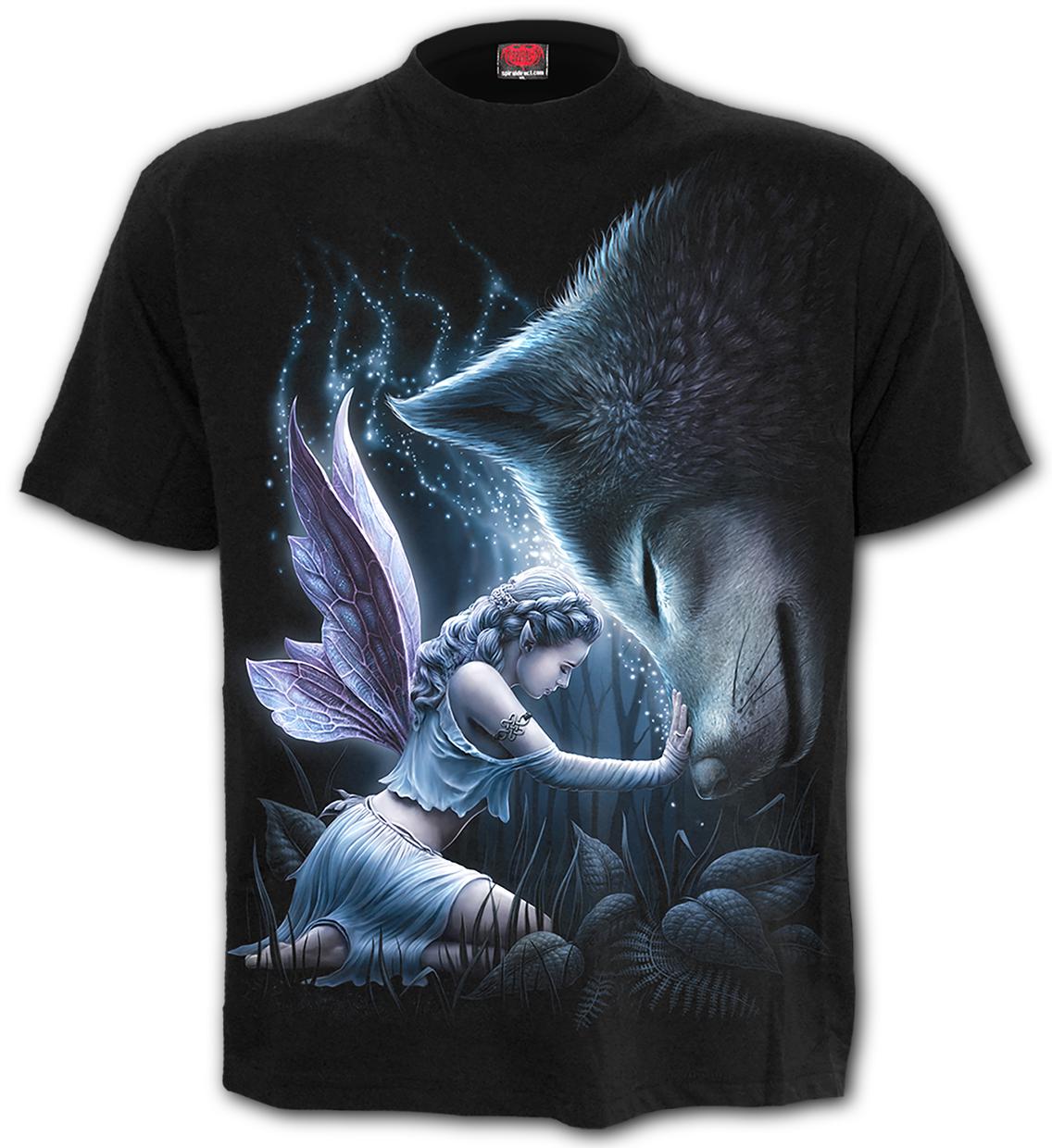 Sacred Bond - Front Print T-Shirt Black