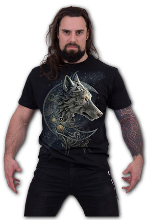 Celtic Wolf - T-Shirt Black