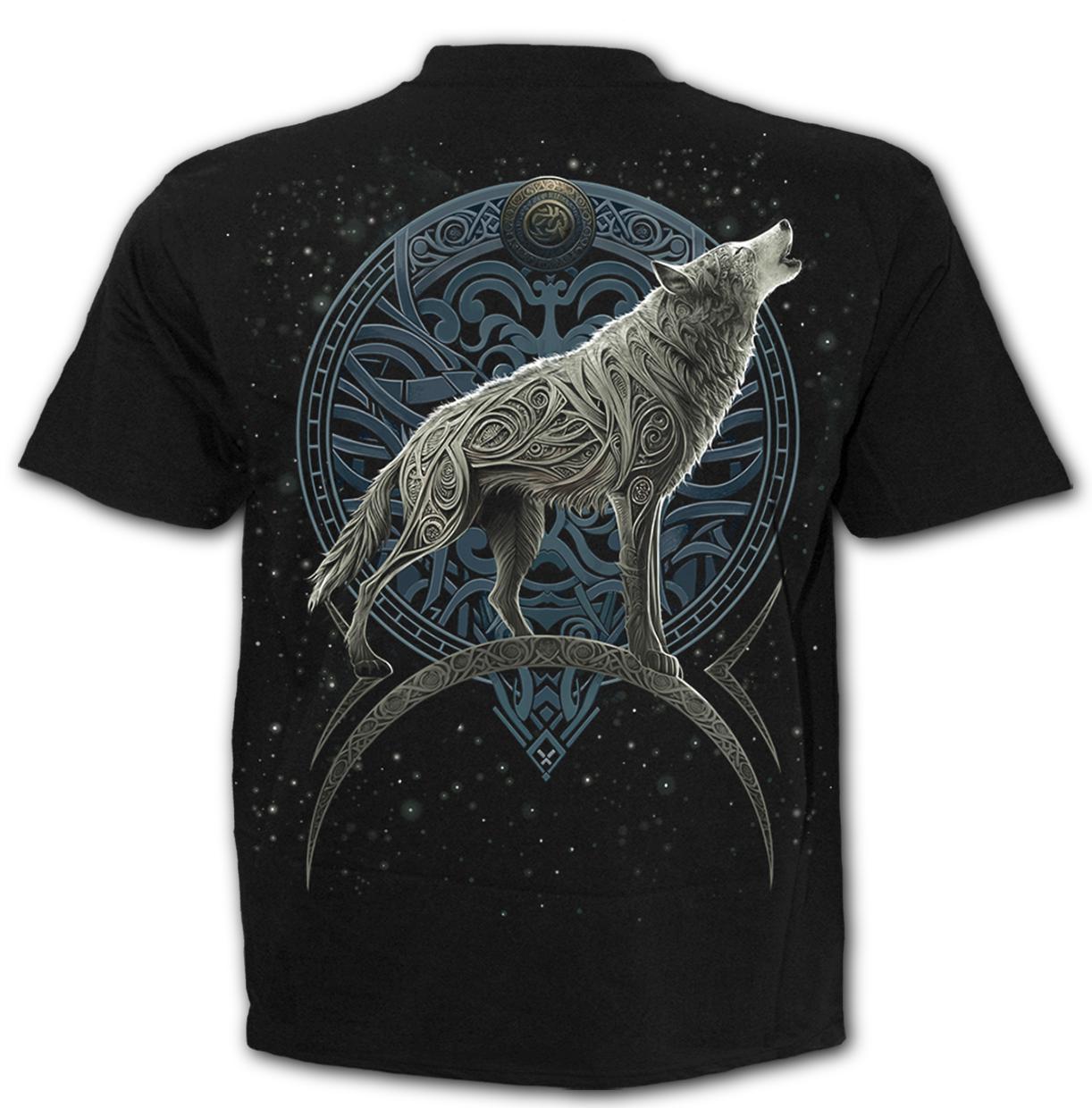 Celtic Wolf - T-Shirt Black