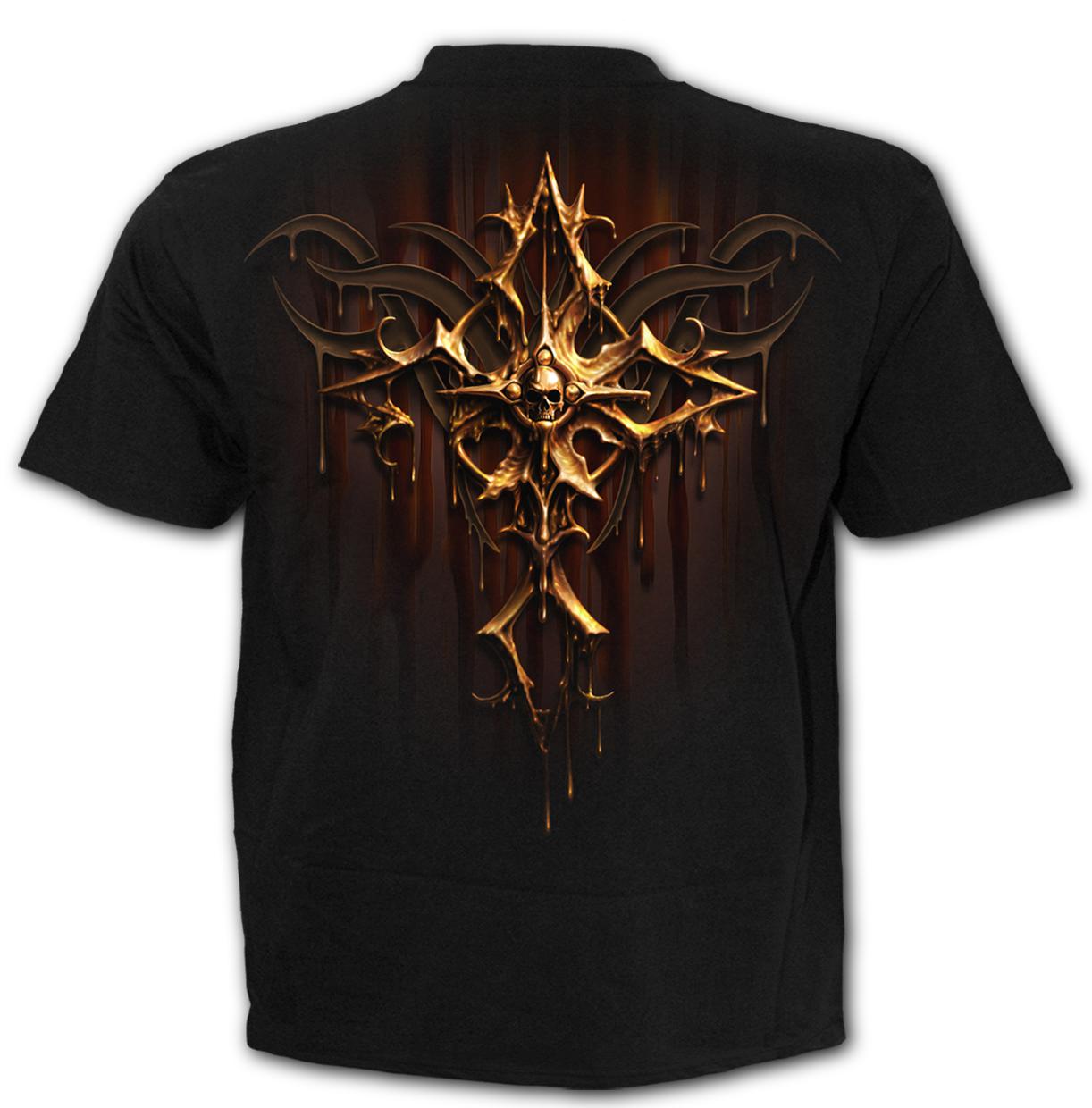 Dripping Gold  - T-Shirt Black