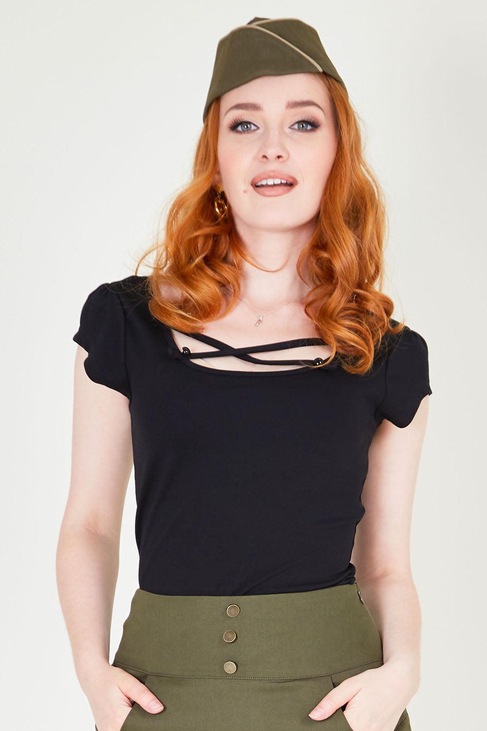 Martha 40s Flight Cap