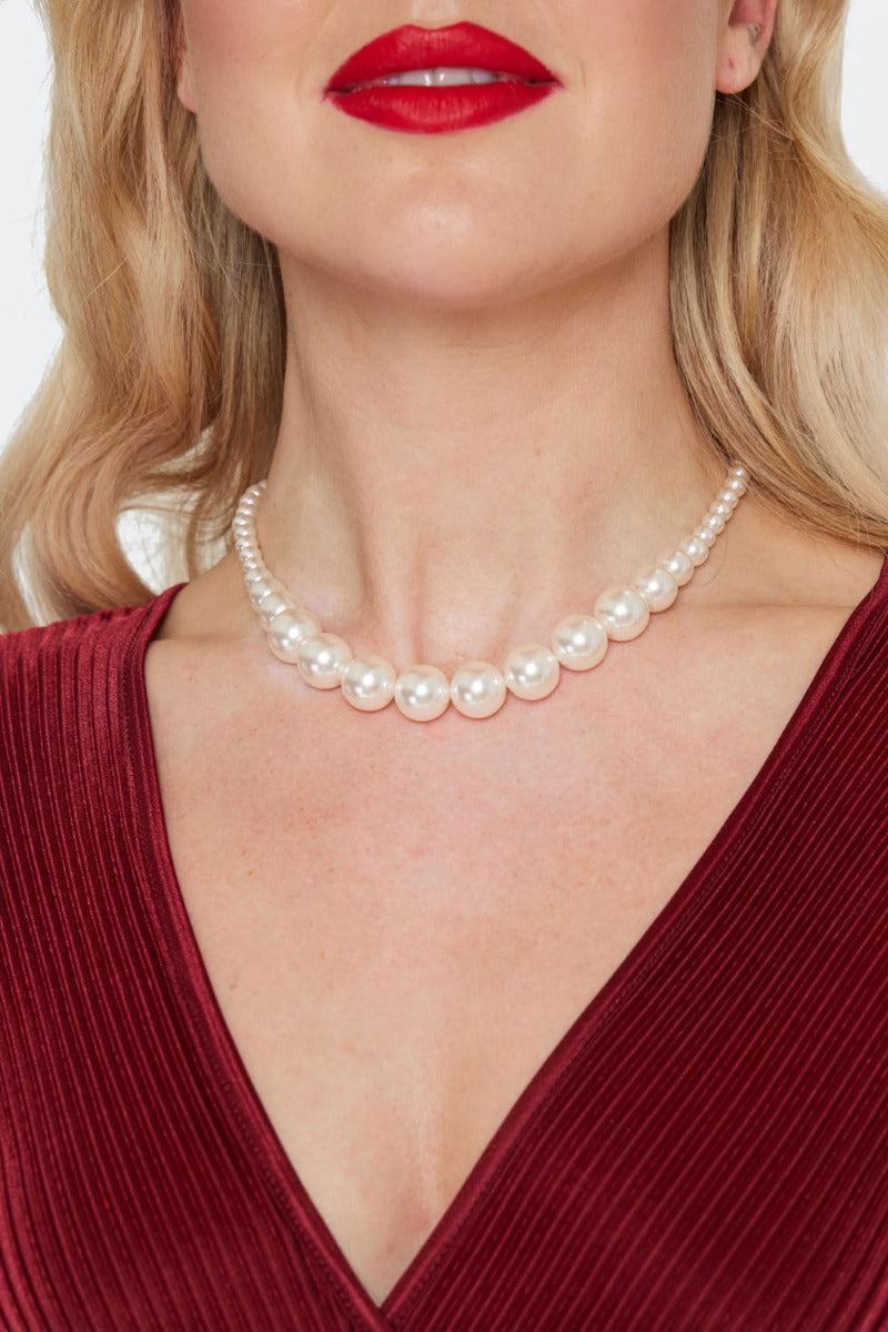 Pearl Single Strand Necklace