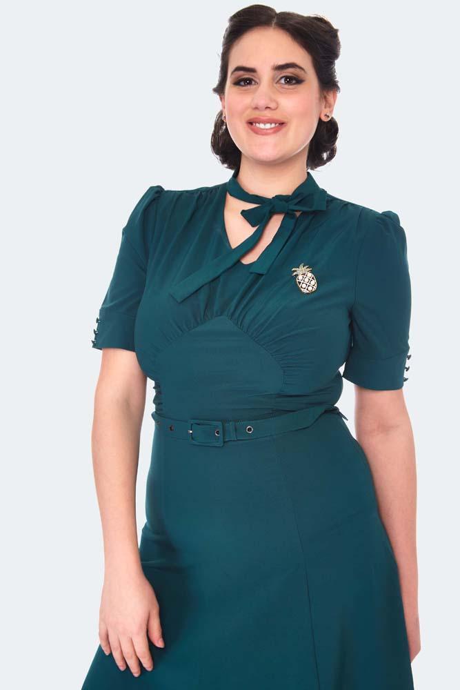 Pineapple Retro Style Brooch