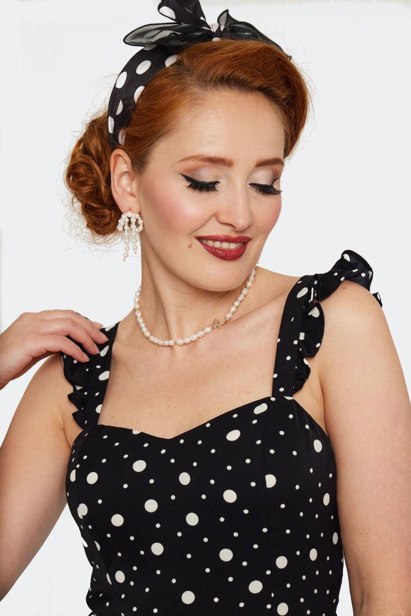 Polka Dot Flutter Shorts Playsuit