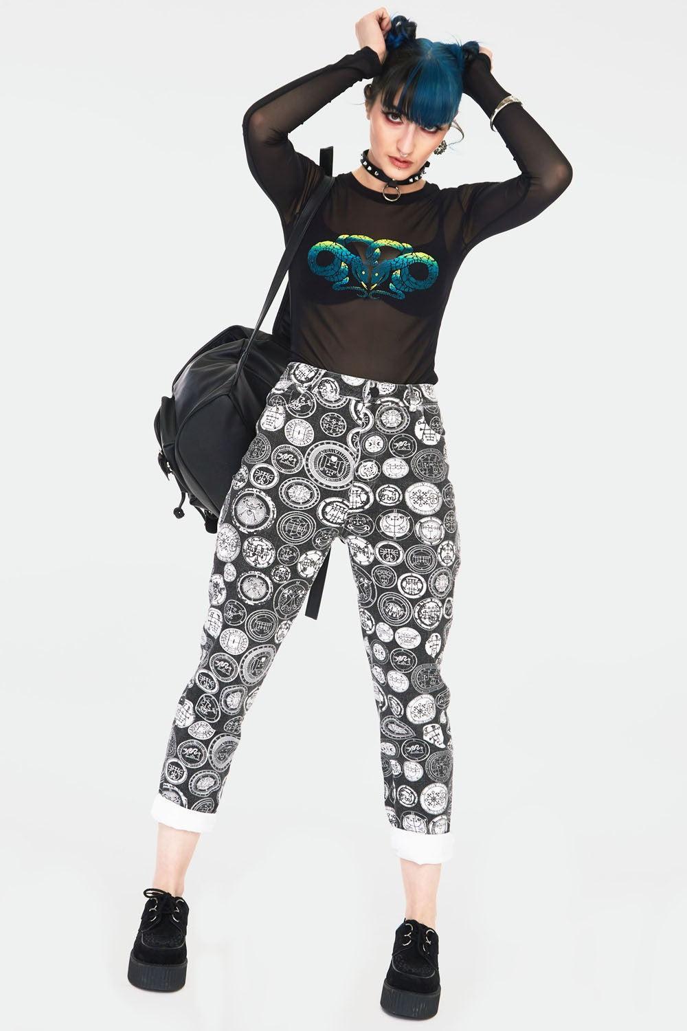 Serpent Mesh Top