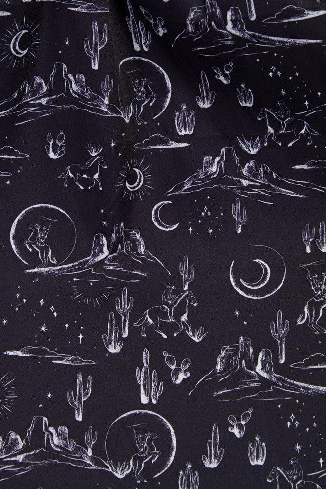 Western Style Flare Skirt