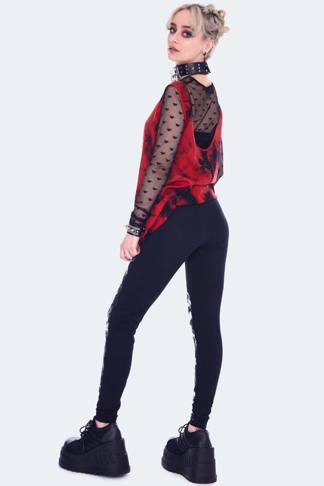 Skulls Print Leggings