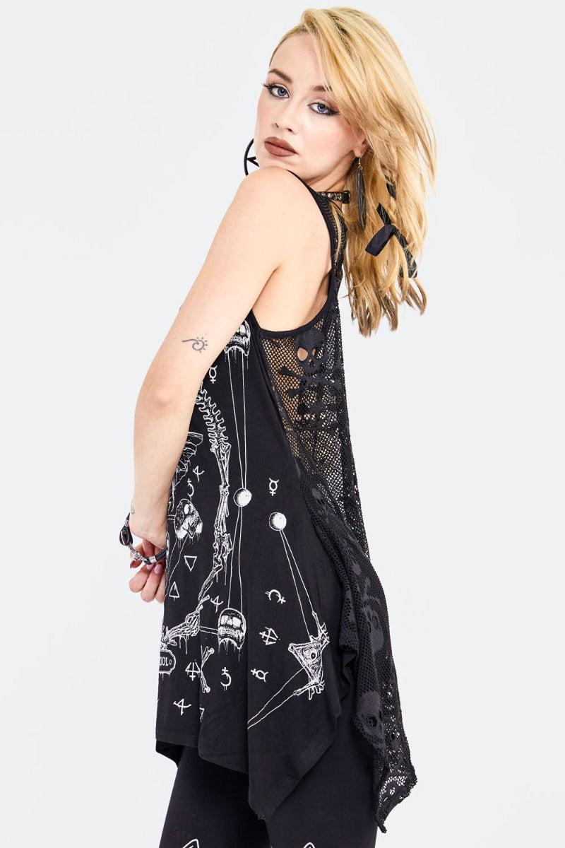 Vitriol Skull Mesh T-Shirt