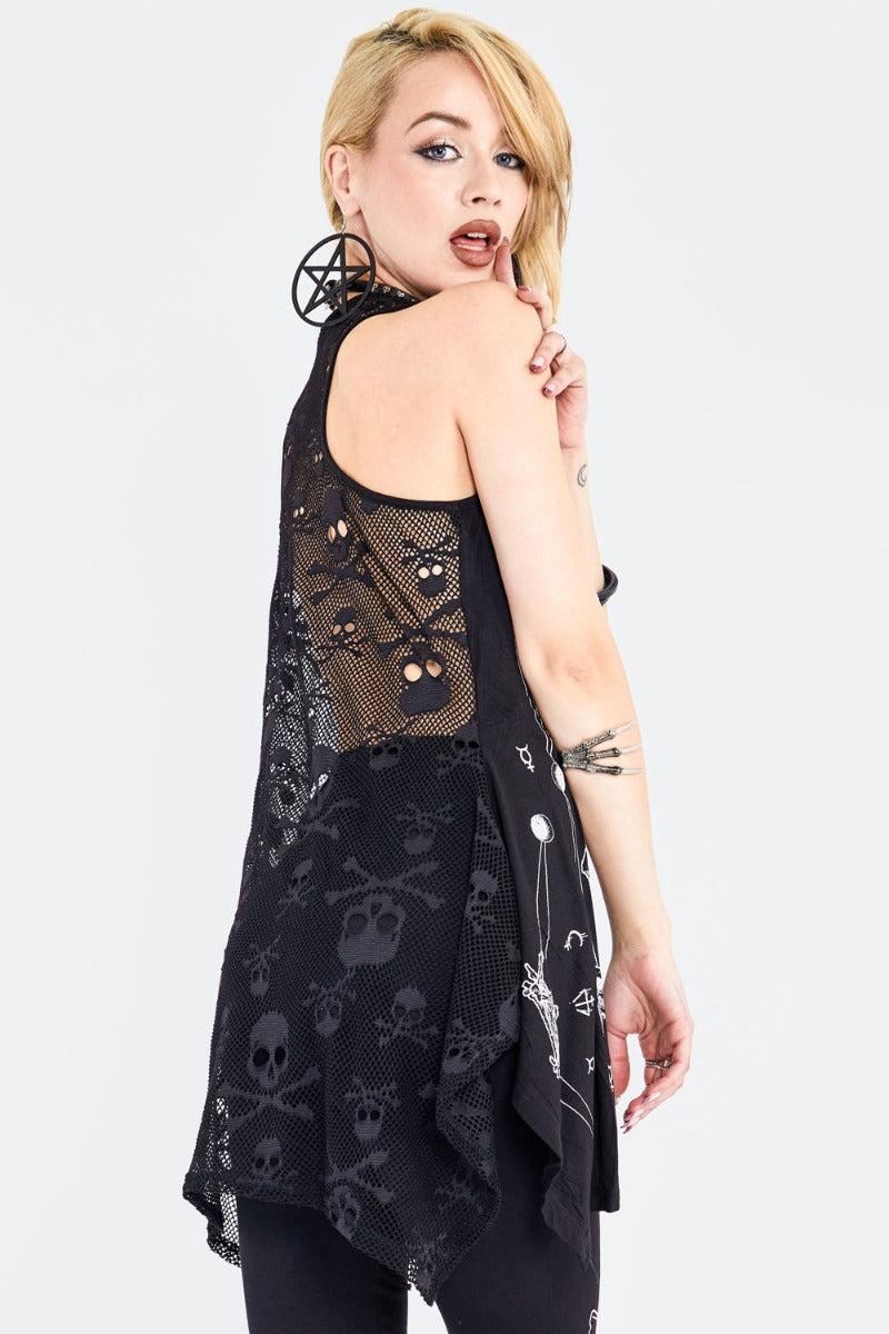 Vitriol Skull Mesh T-Shirt