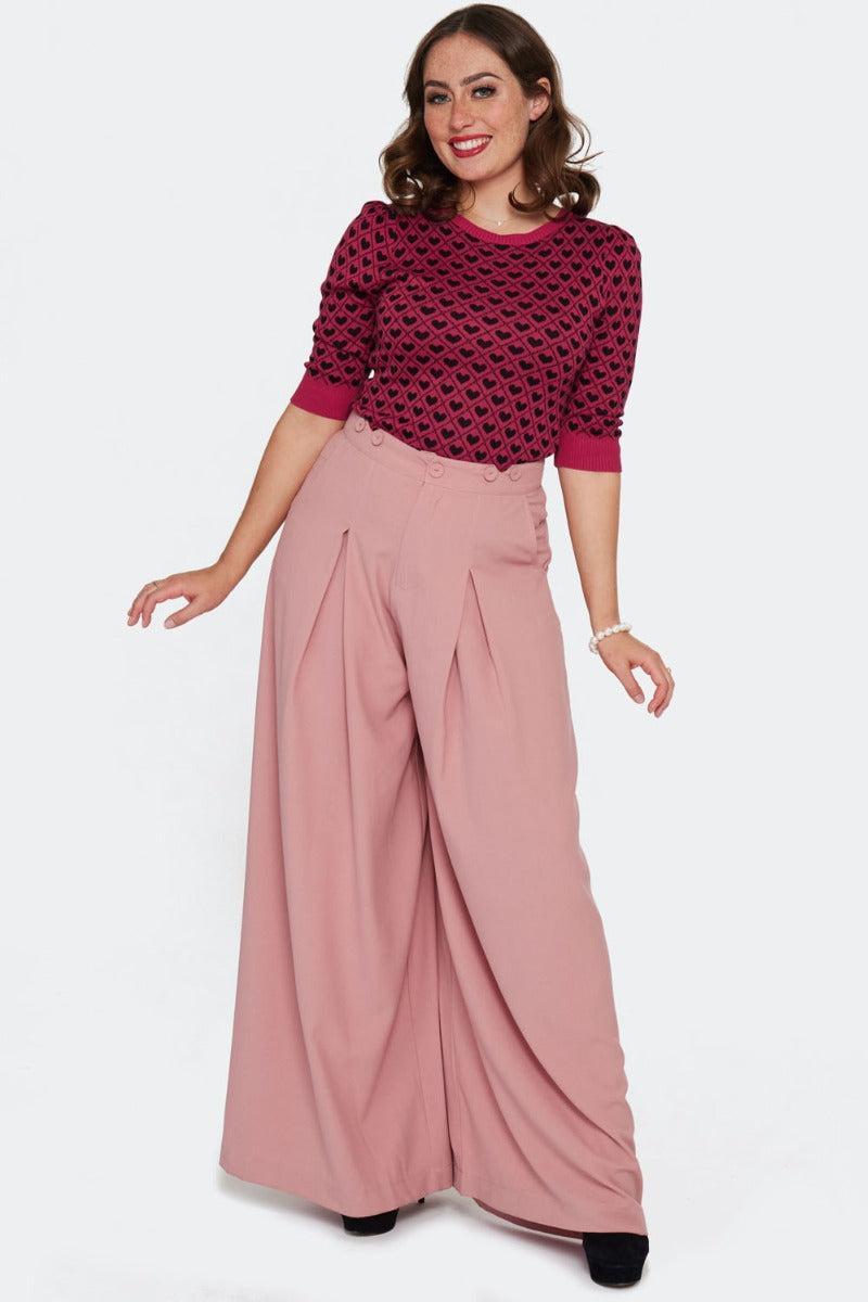 Heart Patterened Sweater