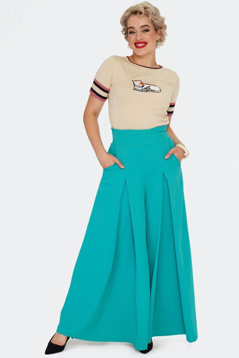 Cat Asleep On A Book Sweater