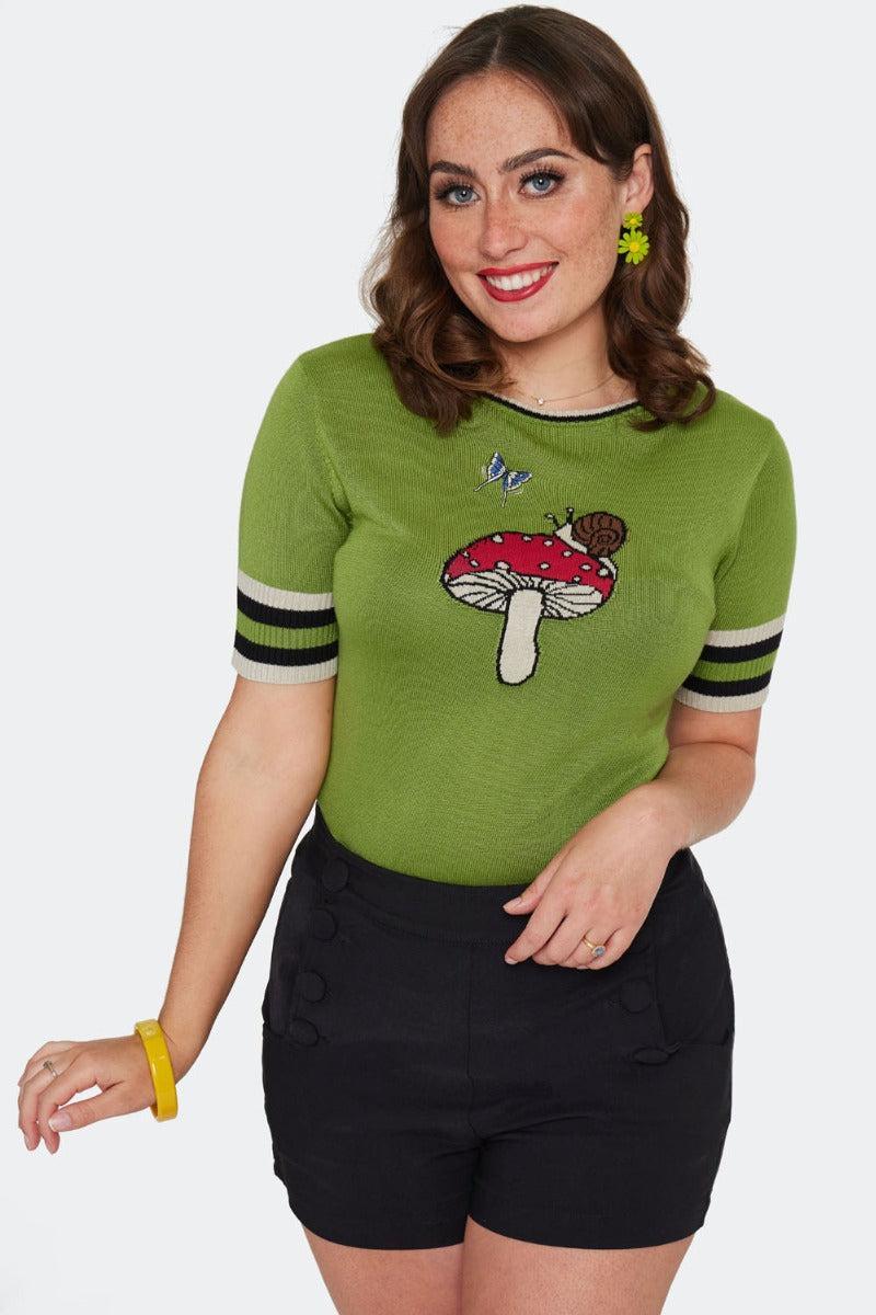 Woodland Embroidery Sweater