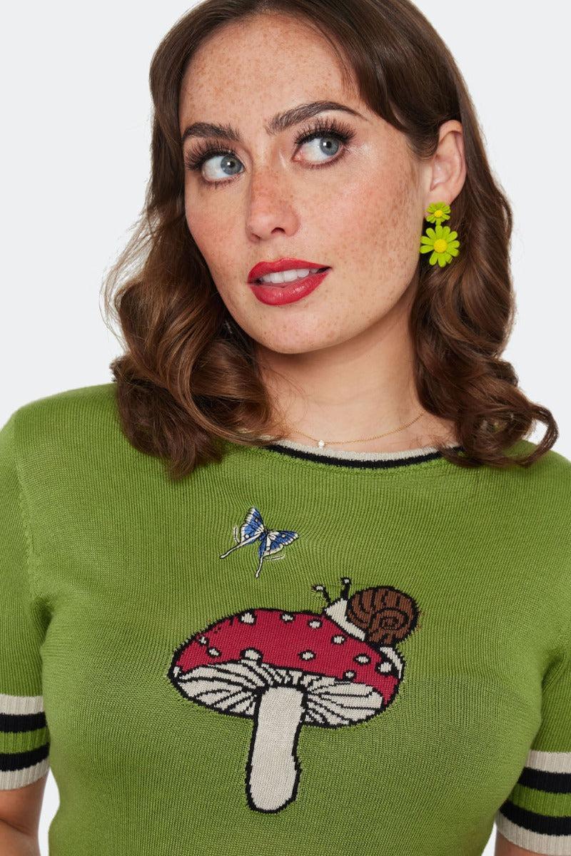 Woodland Embroidery Sweater