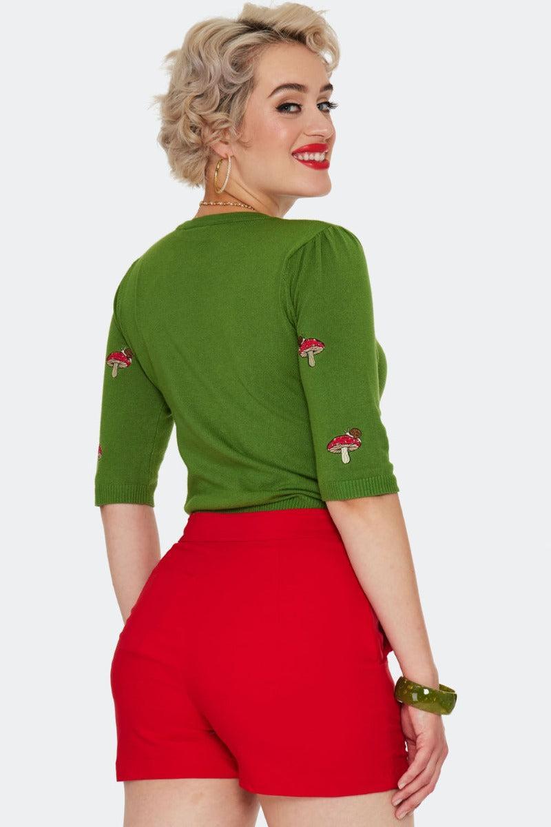 Snail On A Mushroom Sweater