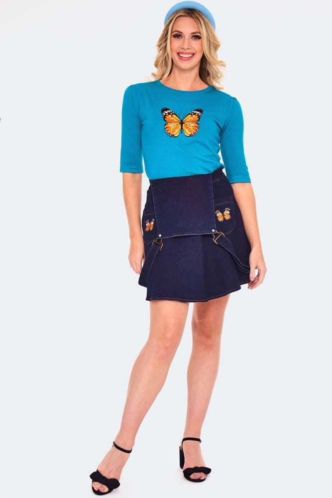 Butterfly Knitted Sweater
