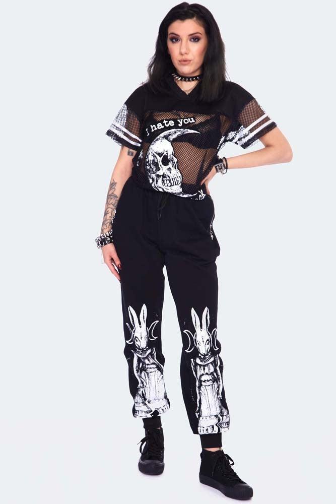 To The Moon And Back Sports Net T-shirt