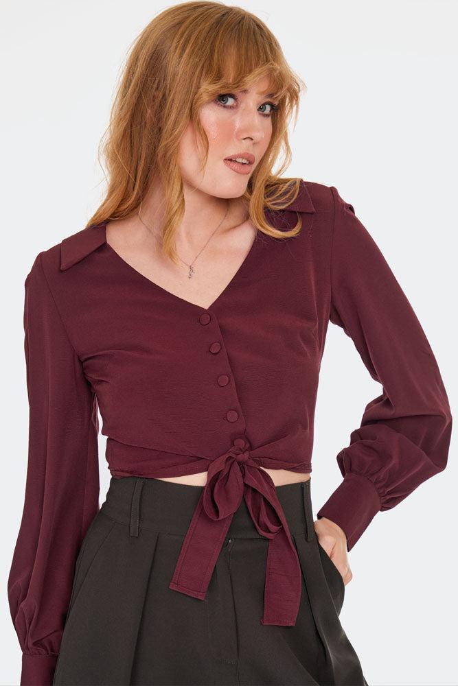 Tie Waist Blouse