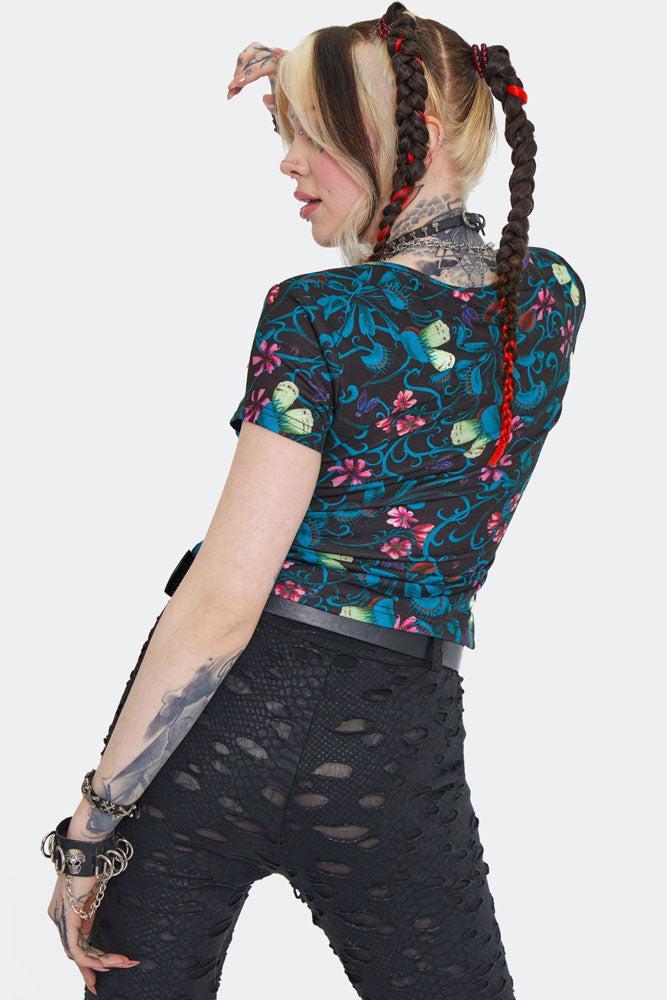 Venus Flytrap Print Top