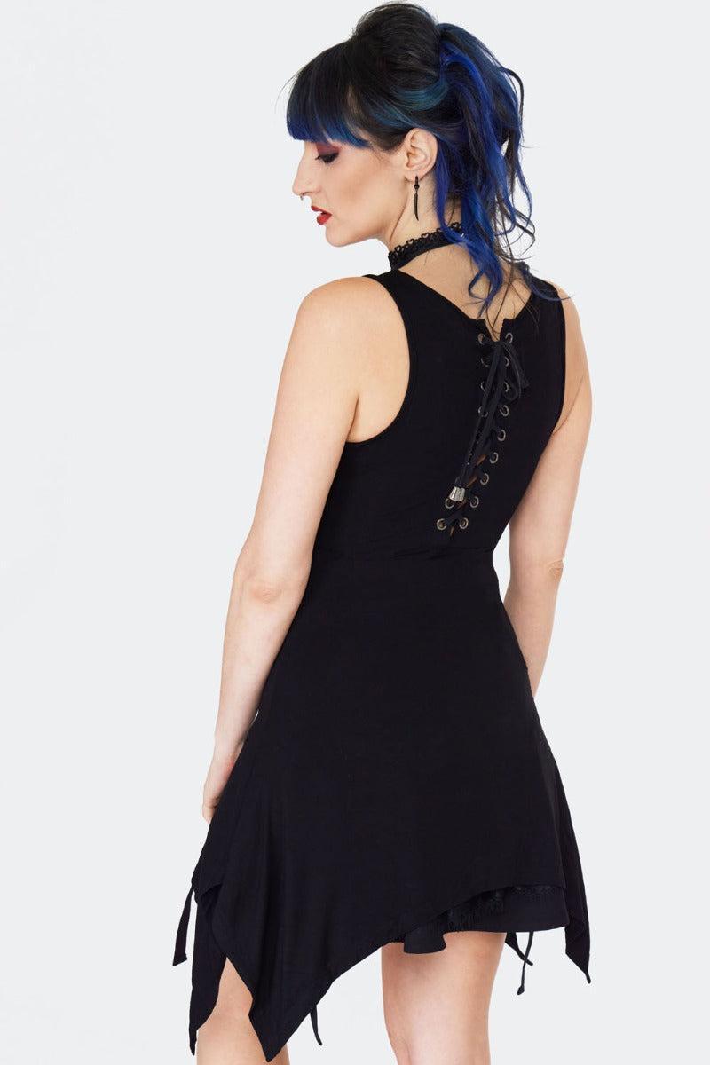 Mystic Cat Tie Back Tunic Top