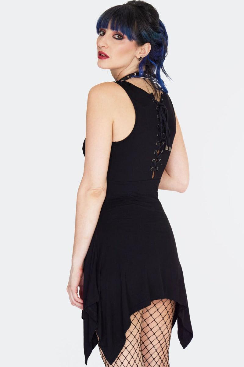 No Evil Tie Back Tunic Top