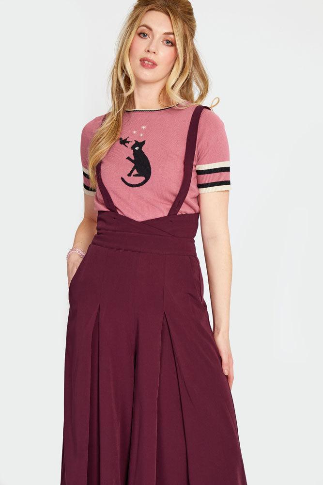 40s Wide Leg Trousers