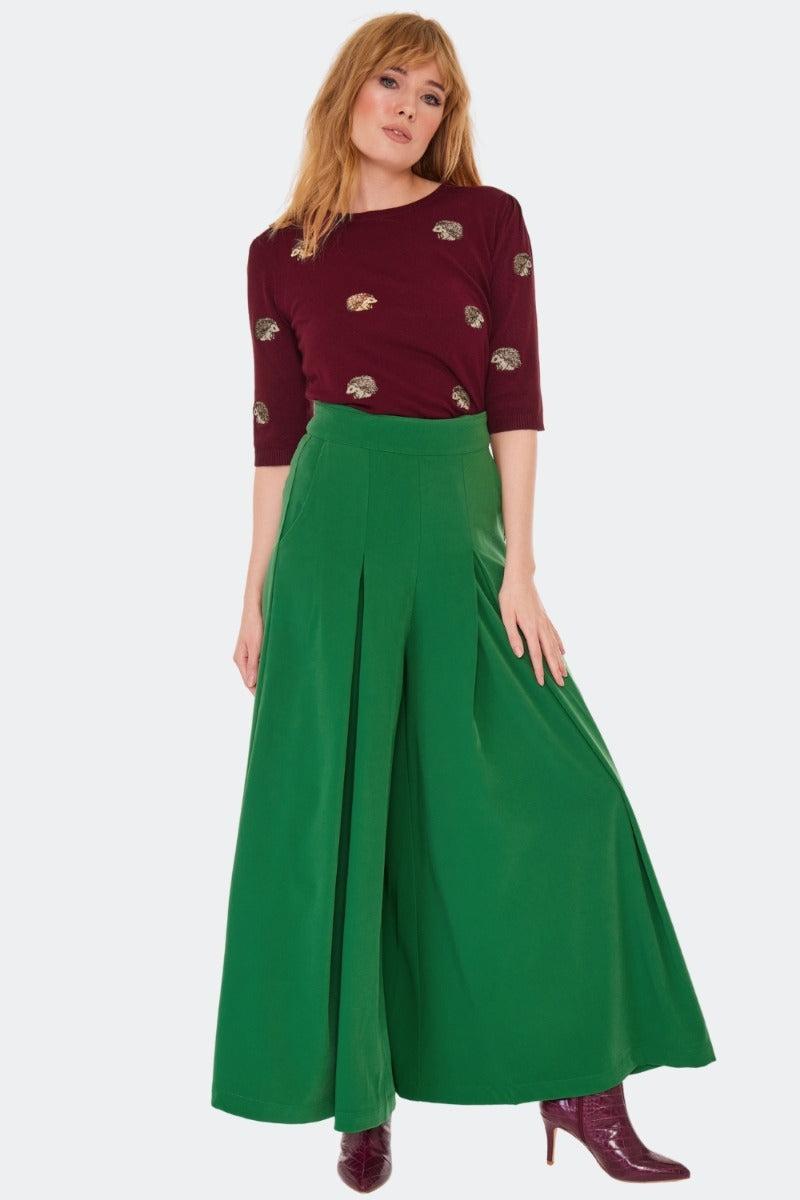 40s Wide Leg Trousers