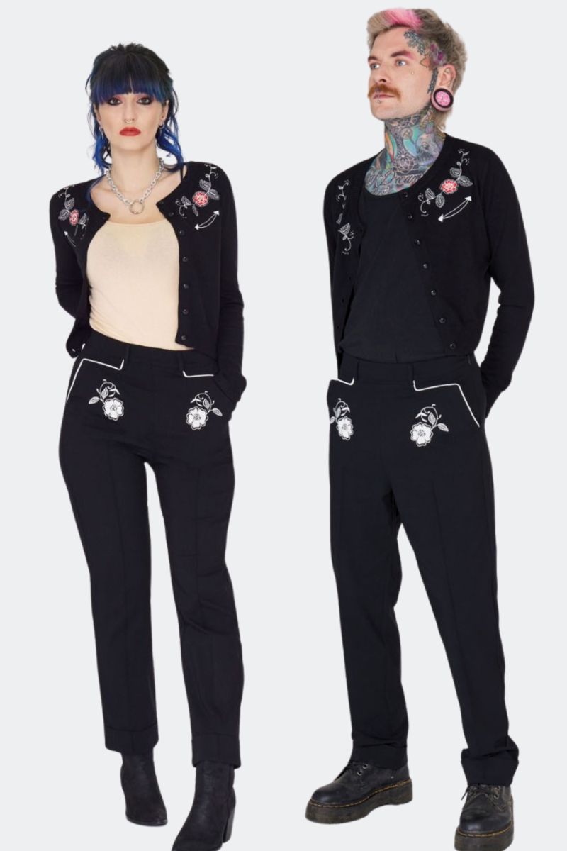 Western Flowers Trousers