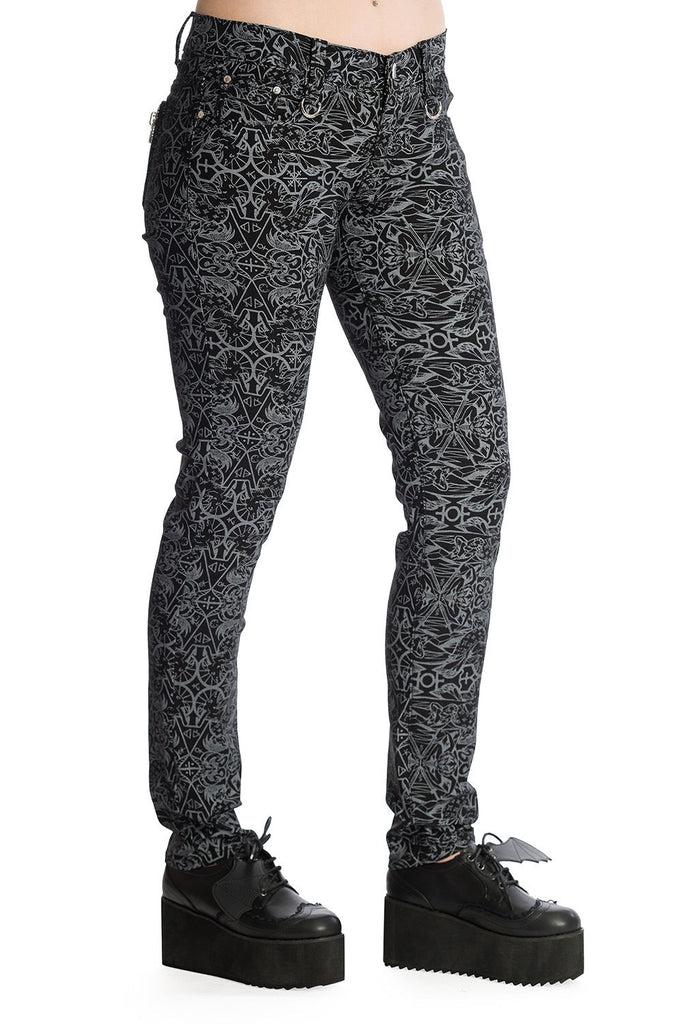 Amiria Trousers-Banned-Dark Fashion Clothing