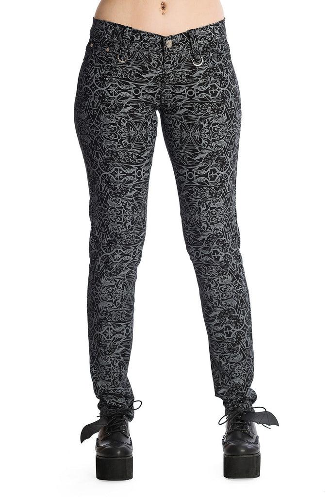 Amiria Trousers-Banned-Dark Fashion Clothing