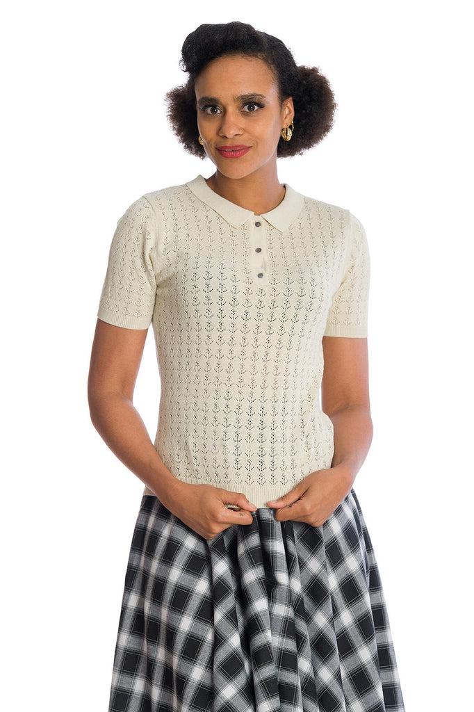 Anchor Up Top-Banned-Dark Fashion Clothing