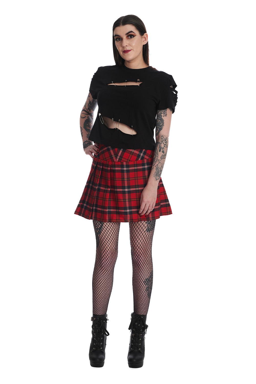 Antisocial Top-Banned-Dark Fashion Clothing