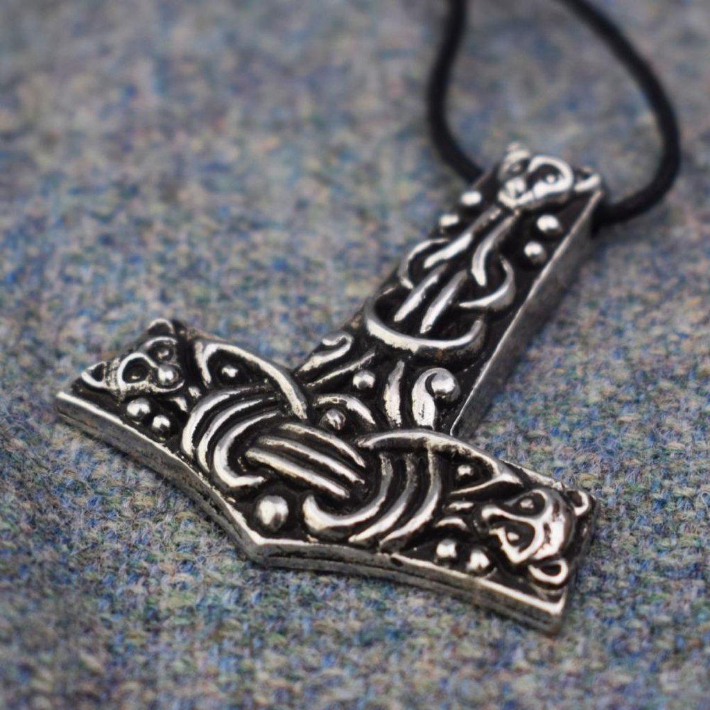 Asgard Faroese Hammer Pendant – Pewter-Asgard-Dark Fashion Clothing