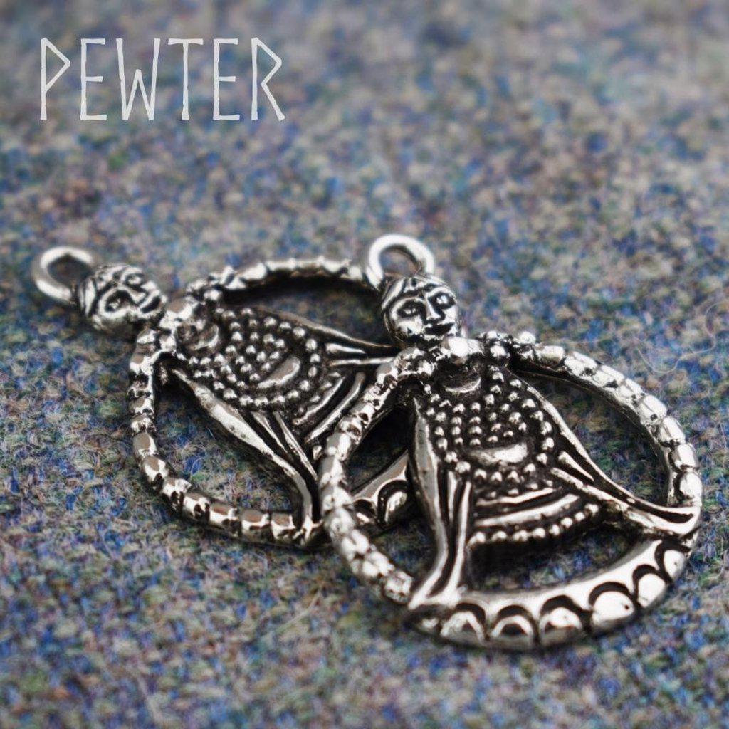 Asgard Freya Pendant - Pewter or Silver-Asgard-Dark Fashion Clothing