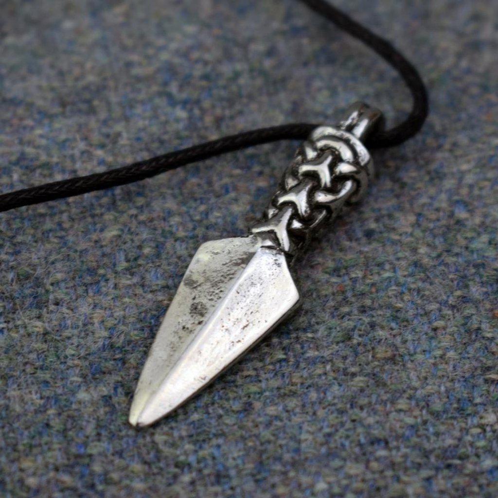 Asgard Manx Gungnir Pendant – Pewter or Silver-Asgard-Dark Fashion Clothing